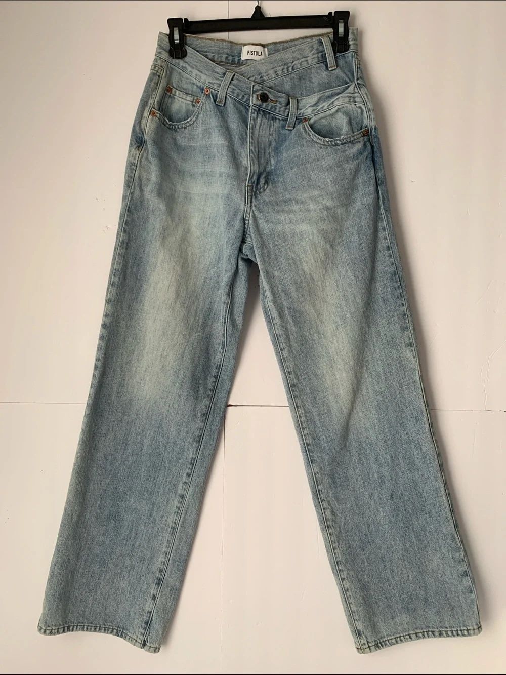 Pistola Light Blue Relaxed Women Jeans Size 26